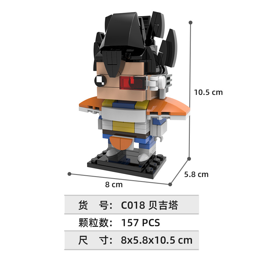 Dragon Ball square building bl - Lego Set Technic ulasan dan harga
