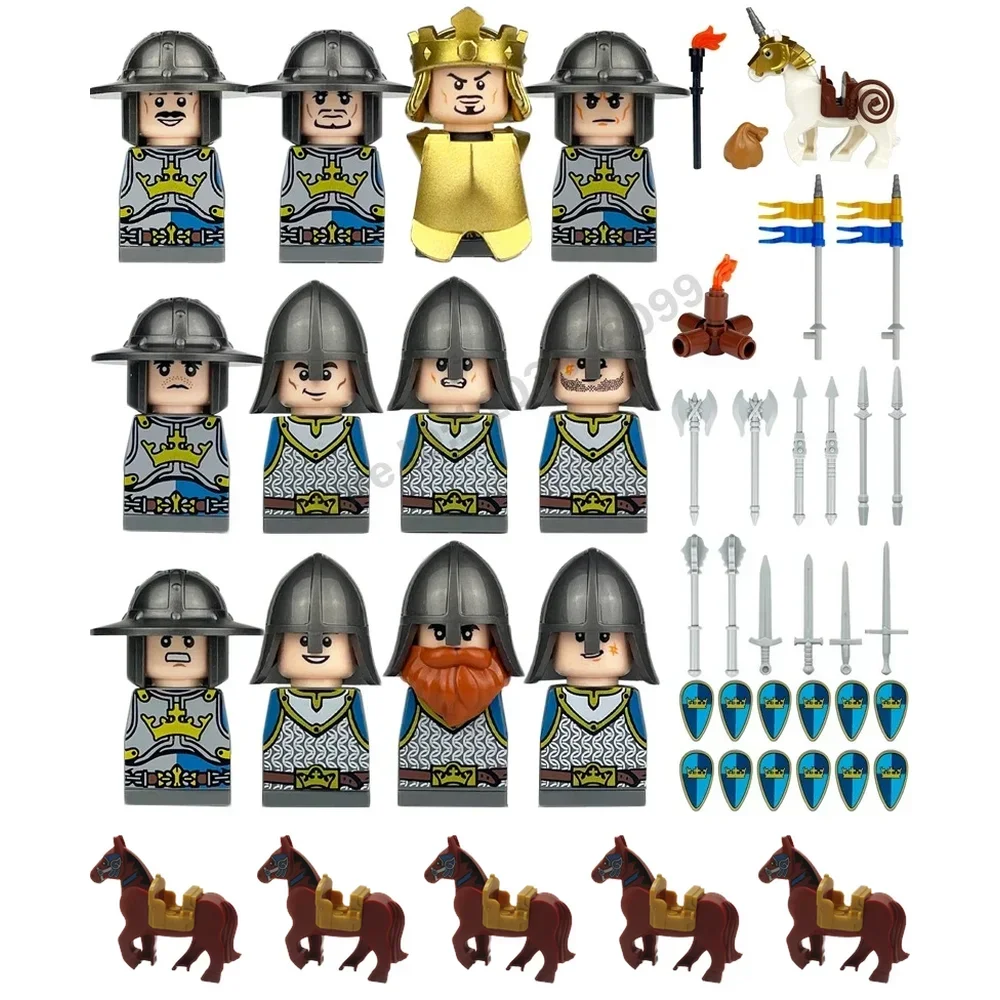Medieval Europe Nations Soldie - Lego Set Technic ulasan dan harga