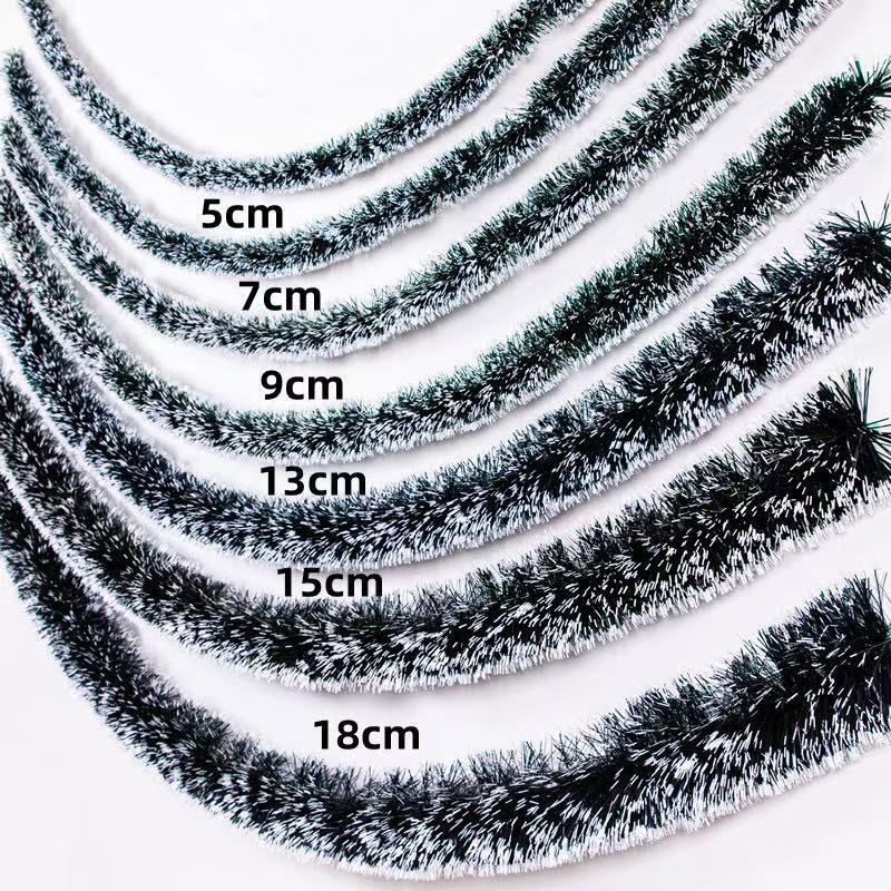 Window Garland Hanging Ornamen - Tinsel Garland Decoration ulasan dan harga