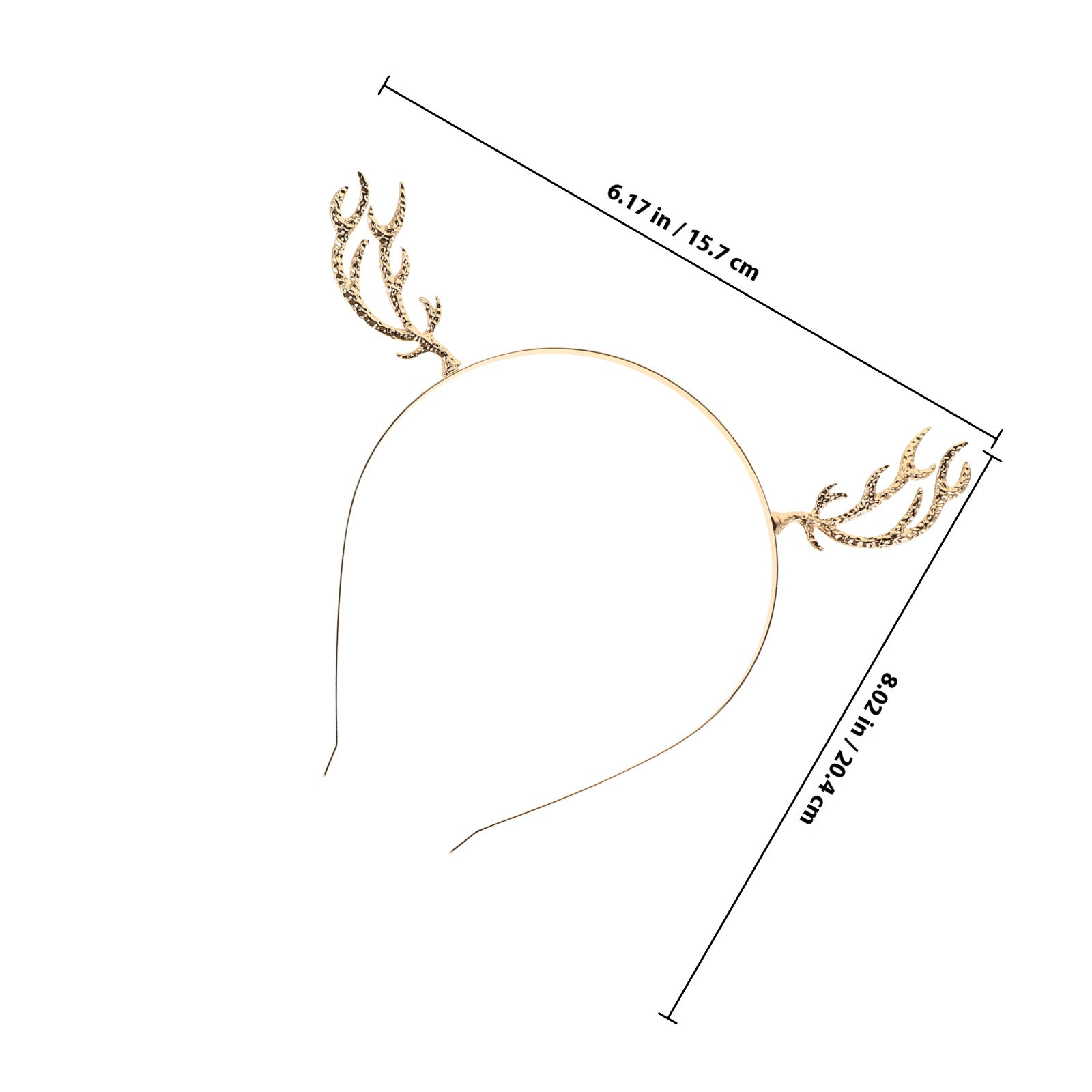 Christmas Costume Headband Rei - Reindeer Antlers Headband ulasan dan harga
